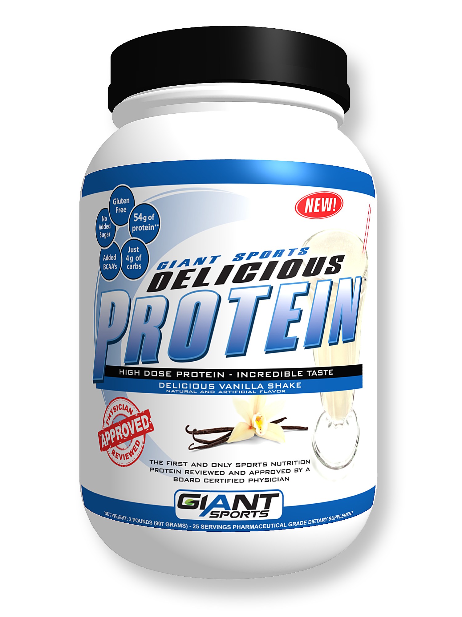 Giant Sports Products Delicious Protein 2 Lbs