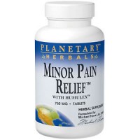 Planetary Herbals Minor Pain Relief 750mg 60 Tabs