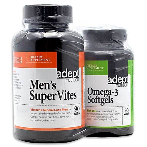 Men's Supervites + Omega-3 | Adept Nutrition