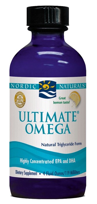 Nordic Naturals Ultimate Omega Liquid Lemon EPA DHA Oil