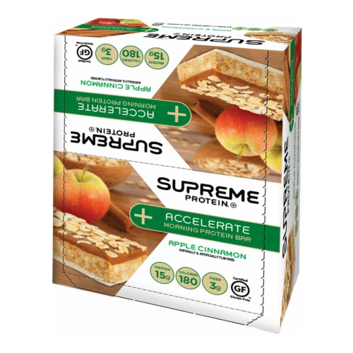Supreme Protein Accelerate Bars 12/Box